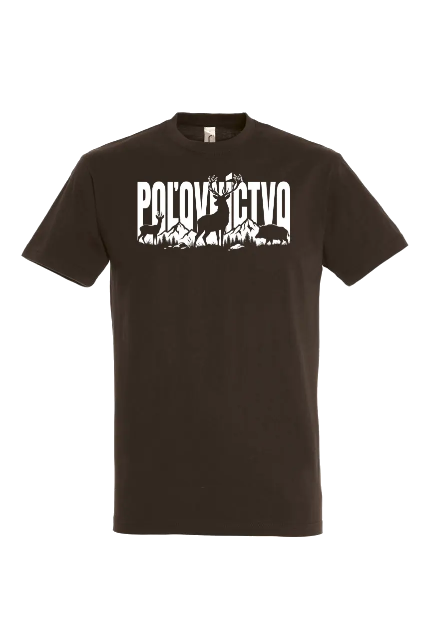 Nápis poľovníctvo | Biela potlač